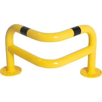 Stavební profil Nájezdová ochrana rohu 90°, 350 x 600 mm, žlutá