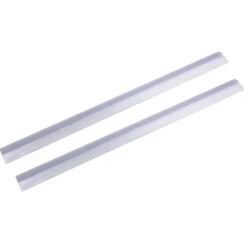 Zásobník na papírové ručníky Sada 2 ks těsnicí lišty ke sprchovým dveřím 1 m 17 mm pro sklo 4–6 mm Transparentní PVC spodní těsnění proti úniku vody