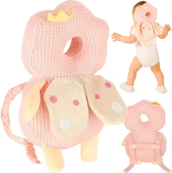 Dětské chodítko Ochrana hlavy polštář na učení chůze batůžek bezpečnostní proti pádu víla