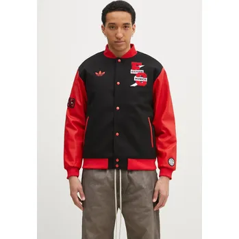 Pánské oblečení Bunda z vlněné směsi adidas Performance FC Bayern Muenchen VRCT Jacket, M, černá, 99X