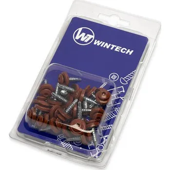 Šroub Střešní šroub UFO+EPDM 4,8 x 20,red.vrták RAL 8004 varianta Blistr 25 ks