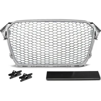 Nárazník Přední maska, Audi A4, B8, 2011-2015, Silver-Matt (57.GRAU44)