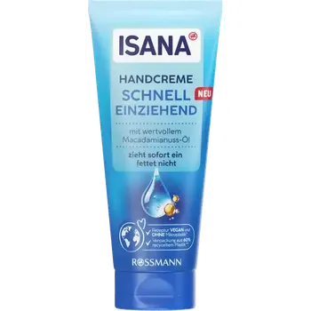 Péče o ruce Isana krém na ruce rychle vstřebávající 100 ml