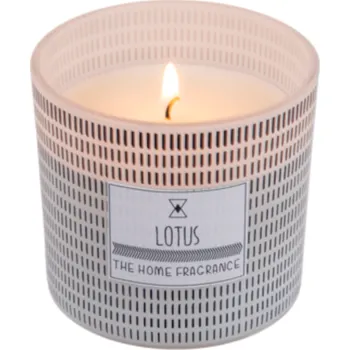 Svíčka Lampionky.cz Svíčka ve skle Lotus 8 cm