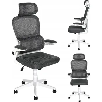 Otočná kancelářská židle Ote šedá