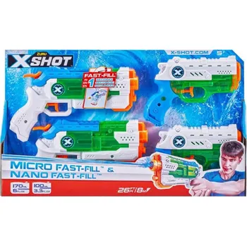 Dětská zbraň ZURU Zuru X Shot Micro Nano Fast-Fill