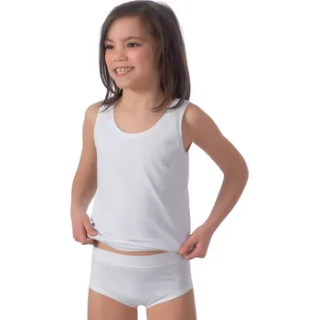 Dívčí spodní prádlo Dívčí košilka na široká ramínka 091 Risveglia Barva/Velikost: bílá / 116