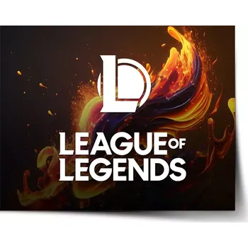 Plakát Sablio Plakát League of Legends Abstract - 60x40 cm