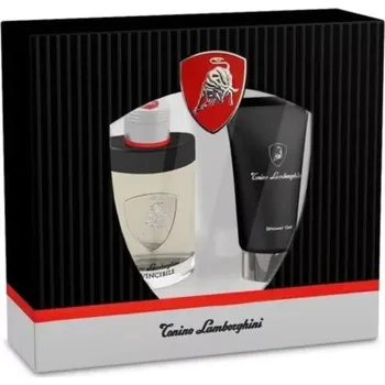 Sprchový gel Lamborghini Invincibile 2 Piece Gift Set Eau De Toilette 40ml and Shower Gel 100ml