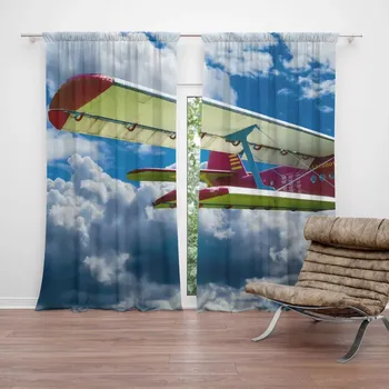 Závěs Sablio Závěs Letoun: 2ks 140x250cm