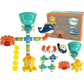 Hračka pro nejmenší Mamido Hračka do vany Stříkačka s mořskými zvířaty
