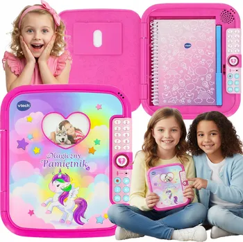 Hračka pro nejmenší MAGICKÝ INTERAKTIVNÍ DENÍK S JEDRNOŽCEM, ZÁMEK NA HESLO, VERZE PL