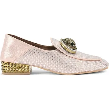 Dámské mokasíny Mokasíny Kurt Geiger London Chelsea Fold Back Loafer 5388924069 stříbrná SLV, EUR 38