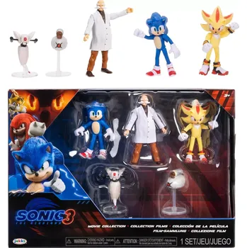 Figurka Sada figurek SONIC THE HEDGEHOG 3 Movie Collection – 5 dílů