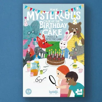 Puzzle LONDJI Detektivní puzzle - 100 pcs