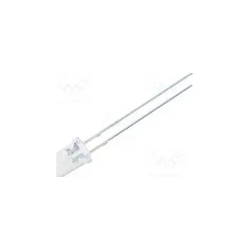 Polovodič LED 5mm bipolární červená 4200÷5800mcd 15° 20mA 1,8÷2,6V