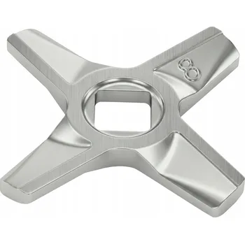 Kuchyňský mlýnek Oboustranný nůž do mlýnku na maso č. 8 pro Zelmer, chromovaná ocel