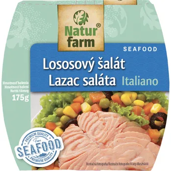 Naturfarm Lososový salát Italiano 175g 175g