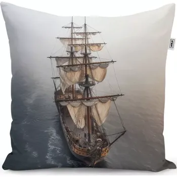 Polštář Sablio Polštář Plachetnice na klidném moři - 60x60 cm