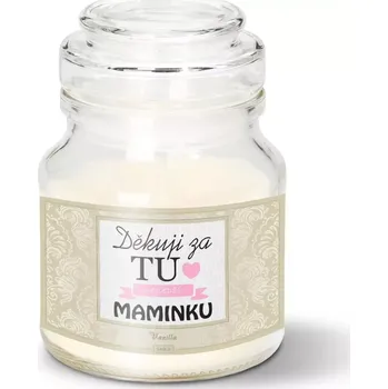 Svíčka Sablio Svíčka Děkuju za tu nejlepší maminku - 120 g
