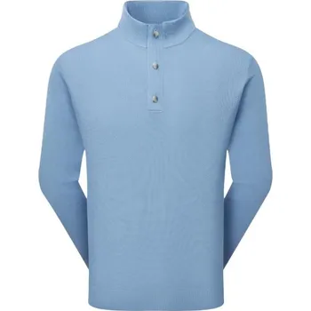 Golf FootJoy Drirelease Button Placket pánský svetr, modrý pánské, S