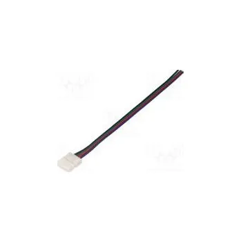 Příslušenství pro LED osvětlení Svorka Konektor pro LED pásky PIN 4 zacvakávací svorka