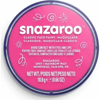 Snazaroo Classic barva na obličej 18 ml, Bright Pink