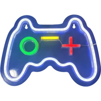 Nástěnné svítidlo ZUMALINE FM-WN67 NEON GAMEPAD LED