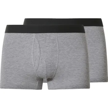 Pánské spodní prádlo esmara Men Pánské boxerky, 2 kusy (šedá, 7/XL)