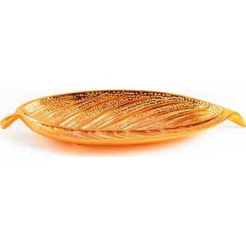 Vonná tyčinka Stojánek na vonné tyčinky list pozlacený