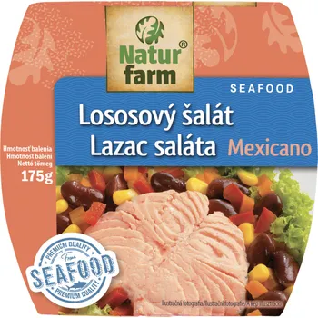 Hotové jídlo Naturfarm Lososový salát Mexicano 175g 175g