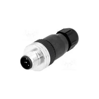 Elektrická zásuvka Zástrčka M12 PIN 5 vidlice kód A-DeviceNet / CANopen IP67