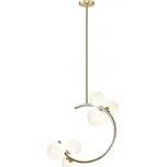 ZUMALINE P0454-06Q-F7AA MOLECULE závěsné svítidlo zlatá