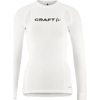 Dámské oblečení Dámské tričko Craft Active Extreme X LS White/Blaze XL