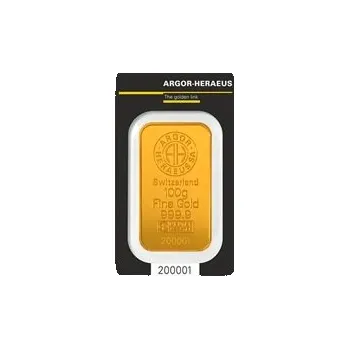 Argor Heraeus SA 100 gramů - Investiční zlatý slitek