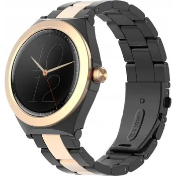 Chytré hodinky Chytré Hodinky Maxcom FW76 Gal Černozlaté AMOLED 1.19 Bižuterní