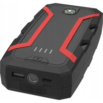 Startovací zdroj BOOSTER STARTOVACÍ ZDROJ 12V POWERBANKA Svítilna 22.2 Wh 14.8V, 600 A