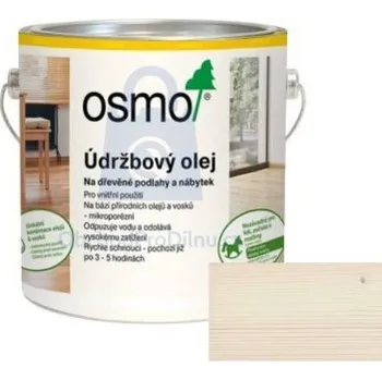 Olej na dřevo Olej údržbový bílý transparentní 3440, OSMO 10000 ml, balení 1 ks