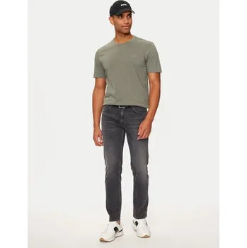 Pánská móda Boss T-Shirt Tegood 50508243 Šedá Regular Fit XXL