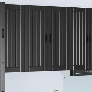 Příborník do zásuvky Kuchyňská skříň Černá 80 x 31 x 100 cm kompozitní dřevo