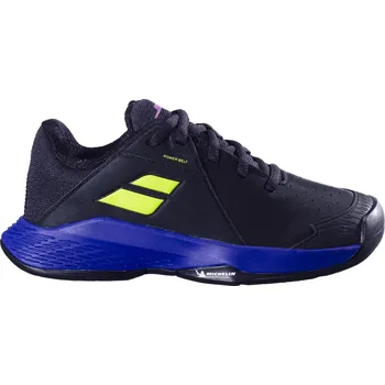 Chlapecké tenisky Dětská tenisová obuv Babolat Propulse Junior 3 AC Boy Black/Dark Blue EUR 35