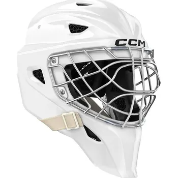 Hokejová helma Brankářská hokejová maska CCM Axis XF CCE White Senior S
