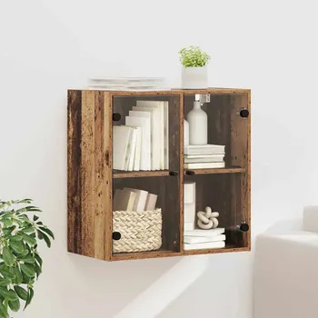 Organizace kuchyně Nástěnná skříňka Staré dřevo 68 x 37 x 68,5 cm kompozitní dřevo