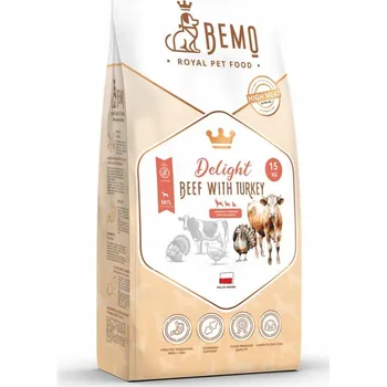 Krmivo pro psa Bemo Delight Hovězí a Krůtí krmivo pro psy středních a velkých plemen 15 kg