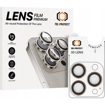 Tvrzené sklo Tel Protect pro Apple iPhone 16 Pro Max, 3 ks