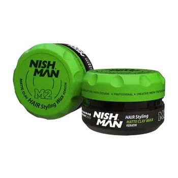 Stylingový přípravek Nish Man Stylingová hlína na vlasy Keratin 100 ml