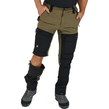 Pánské kalhoty Asoto Vattern Zip-Off pánské hnědé outdoor kalhoty DWR odepínací nohavice 2v1 XXL