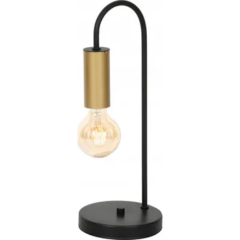 Lampička Stolní lampa Luminex Loppe černá, žlutá 60 W