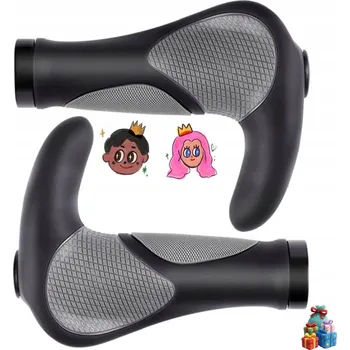 grip GRIPY / MADLA NA ŘÍDÍTKA KOLA S ROHY, GUMOVÉ