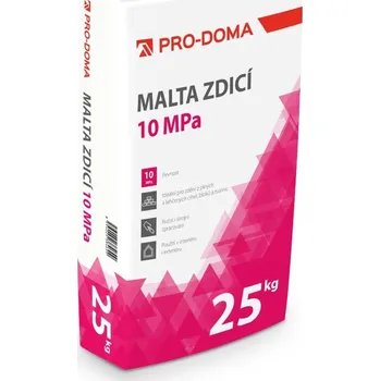 malta Malta zdicí PRO-DOMA 10 MPa – 25 kg